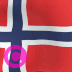 Norwegen-Landesflagge Elgato Streamdeck und Loupedeck animierte GIF-Symbole als Hintergrundbild für Tastenschaltflächen